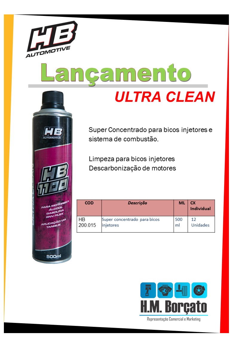 lançamento ULTRACLEAN 2019 HB